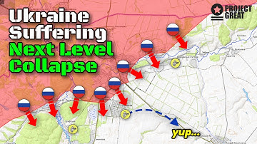Ukraine Suffering Next Level Of Collapse. Russia Breaking Through Several Fronts. Front Update.