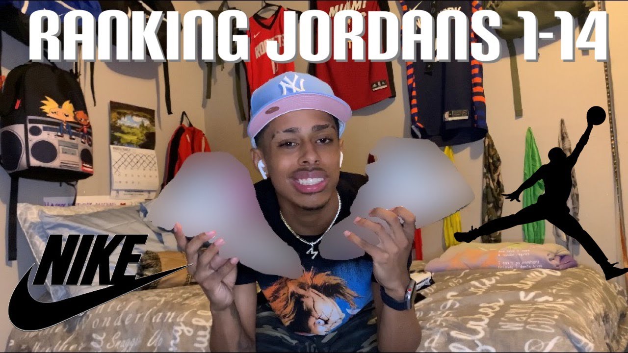 RANKING JORDANS 1-14