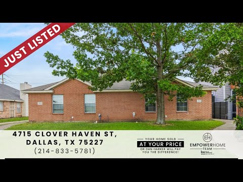 4715 Clover Haven St, Dallas, TX home video tour