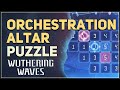 Orchestration Altar Puzzle Wuthering Waves
