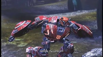 Transformers Fall of Cybertron Walkthrough Chapter 5 Cut and Run Part 3
