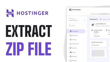 How To Extract ZIP File in Hostinger - EASY Guide 2025