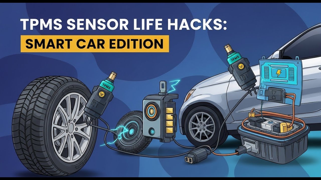 Smart Car 453 Tyre pressure monitoring sensor removal  replacement