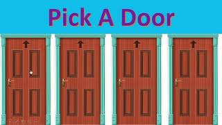 how to create (Pick A Door Game) in Powerpoint