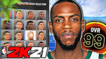 Khris Middleton Face Creation 2K21 | Look EXACTLY like Khris Middleton in NBA 2K21!