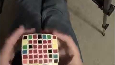 V-CUBE 7x7x7 speed solve [REUPLOADED]