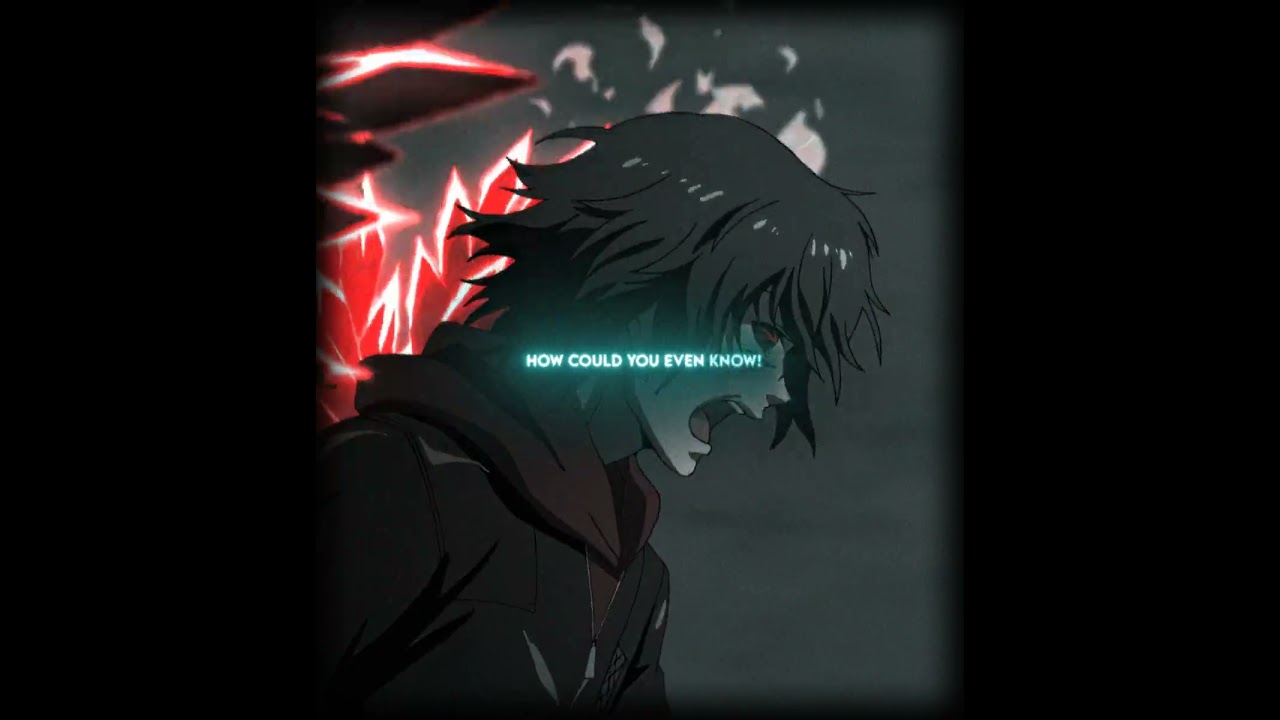 ''I am talking.'' Kaneki Ken Edit - Tokyo Ghoul | 104.6 Sky Fm (super slowed)