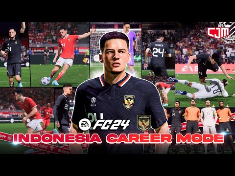 Debut Justin Hubner Bersama Timnas Senior Indonesia | FC 24 Indonesia Career Mode