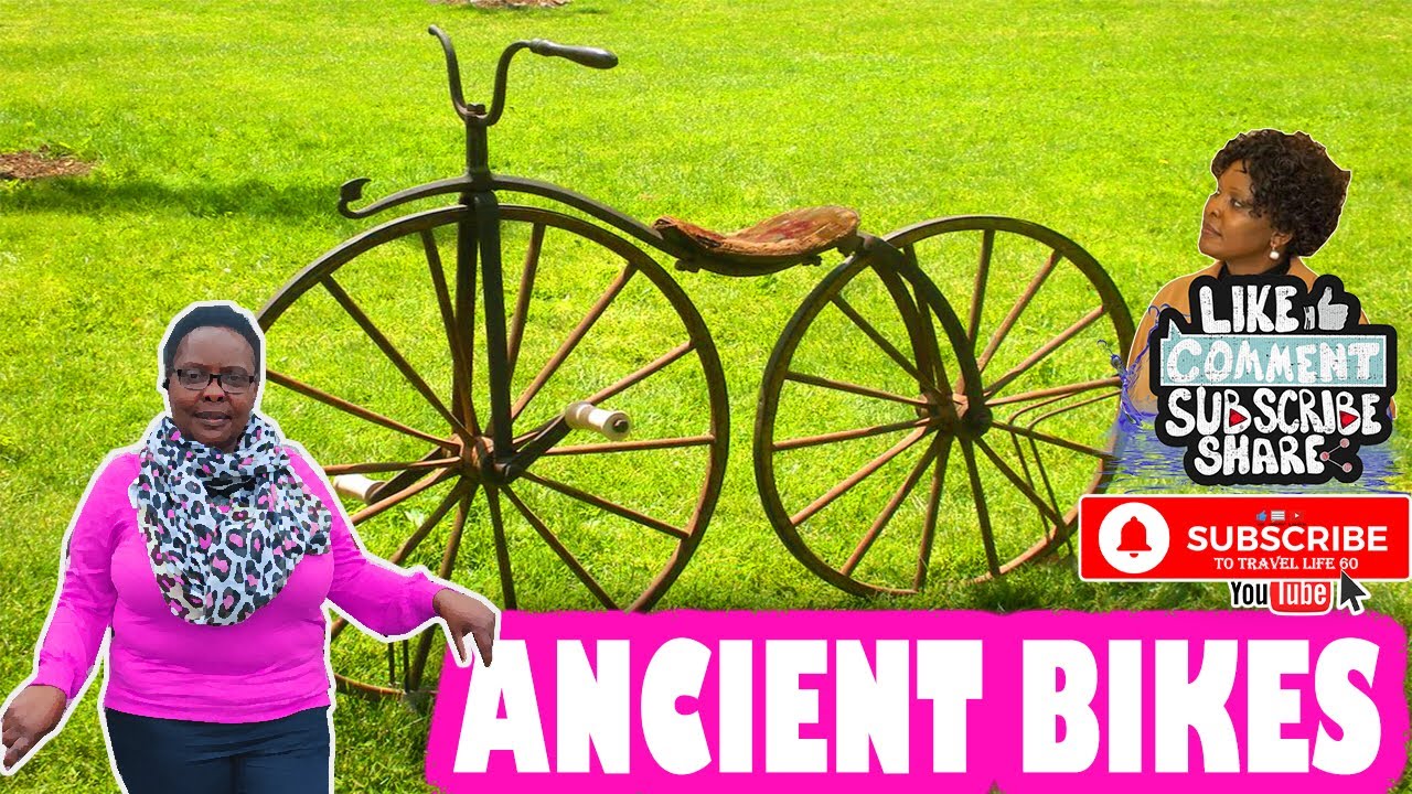 Test drive on the ancient bikes🙆🏽‍♂️😂💃