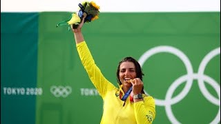 Jessica Fox Of Australia Won D In The Womens Canoe Slalom C-1 At Tokyo 2020 Olympic