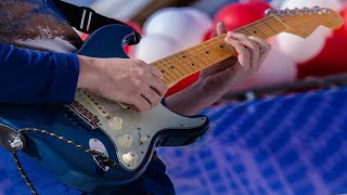 Groovy Rock Guitar Jam Backing Track in D Minor