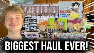 Absolutely INSANE Local Manga Haul Pickup! | Manga Vlog