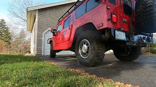 Hummer H1 P400 6.5 Turbo Diesel Cold Start