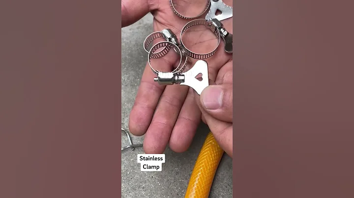hose clamp clamp tubing small hose clamps #shorts #amazing #home #tips #tricks #orientrubber