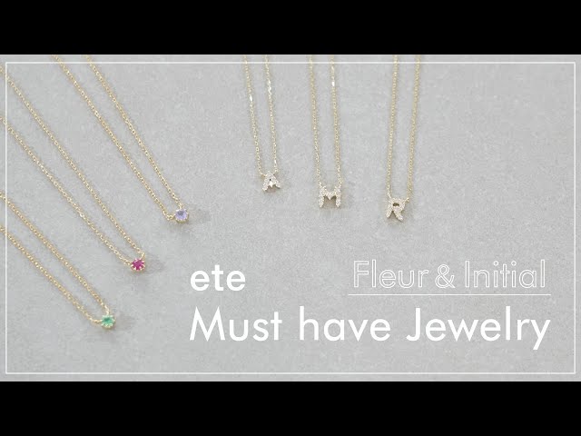 Must-Haves] Perfect as Amulet Jewelry! Birthstone & Initial