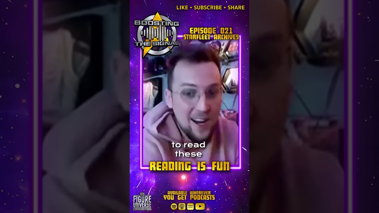 Boosting The Signal Short 021c: The Fun of Reading Trek 