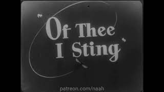 Of Thee I Sting 1946 Bw 16Mm Woriginal Le Sequence