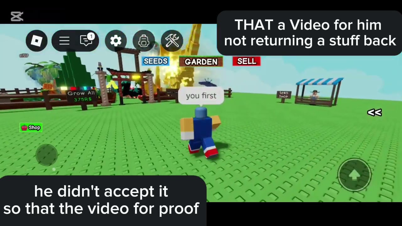 so that guy scammed me in Roblox gag  pls report him in discord&roblx to stop scammer 