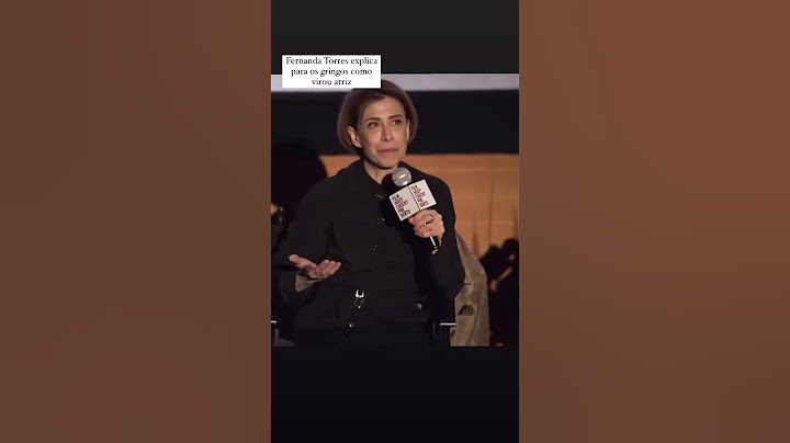 Fernanda Torres e engraçada também em inglês. #series #movie #seriado