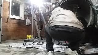 Pulling the 420a motor out!