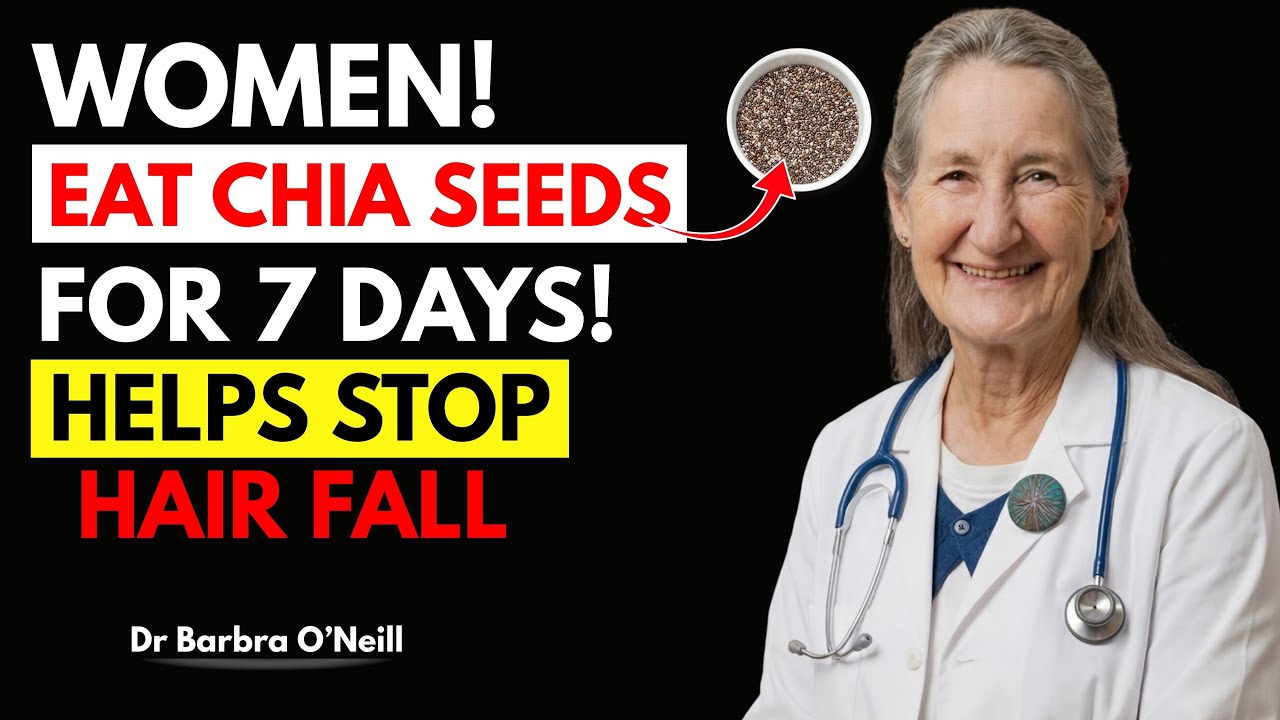 Women 50? Eat Chia Seeds for 7 Days—Hair Loss May Slow Dramatically