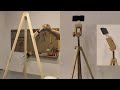 How to make DIY wooden Tripod - Woodworking