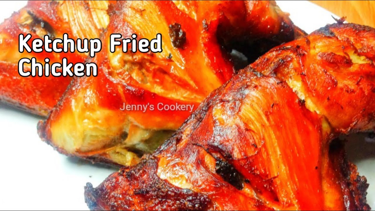 How to cook Ketchup Fried Chicken YouTube