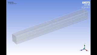 Design of Concrete Reinforcement Beam in Ansys Workbench