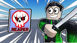 I used the Reaper Ability in BLADE BALL