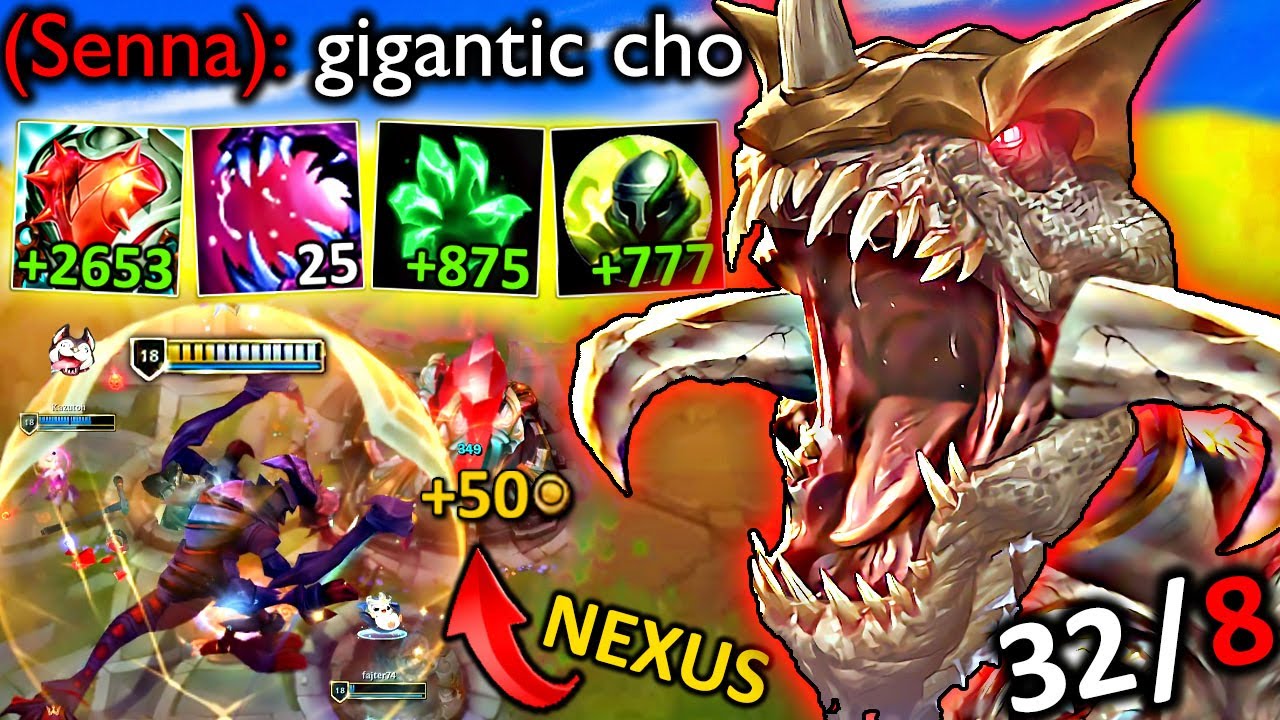 GIGANTIC CHO'GATH IN SEASON 13 (INSANE GROWTH) - YouTube