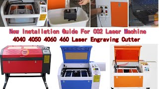 New 4040 4050 6040 Laser Engraving Machine Guide Laser Cutter Installation