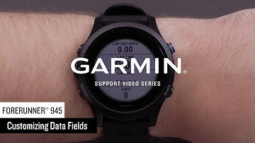 Support: Forerunner® 945 Data Field Customization