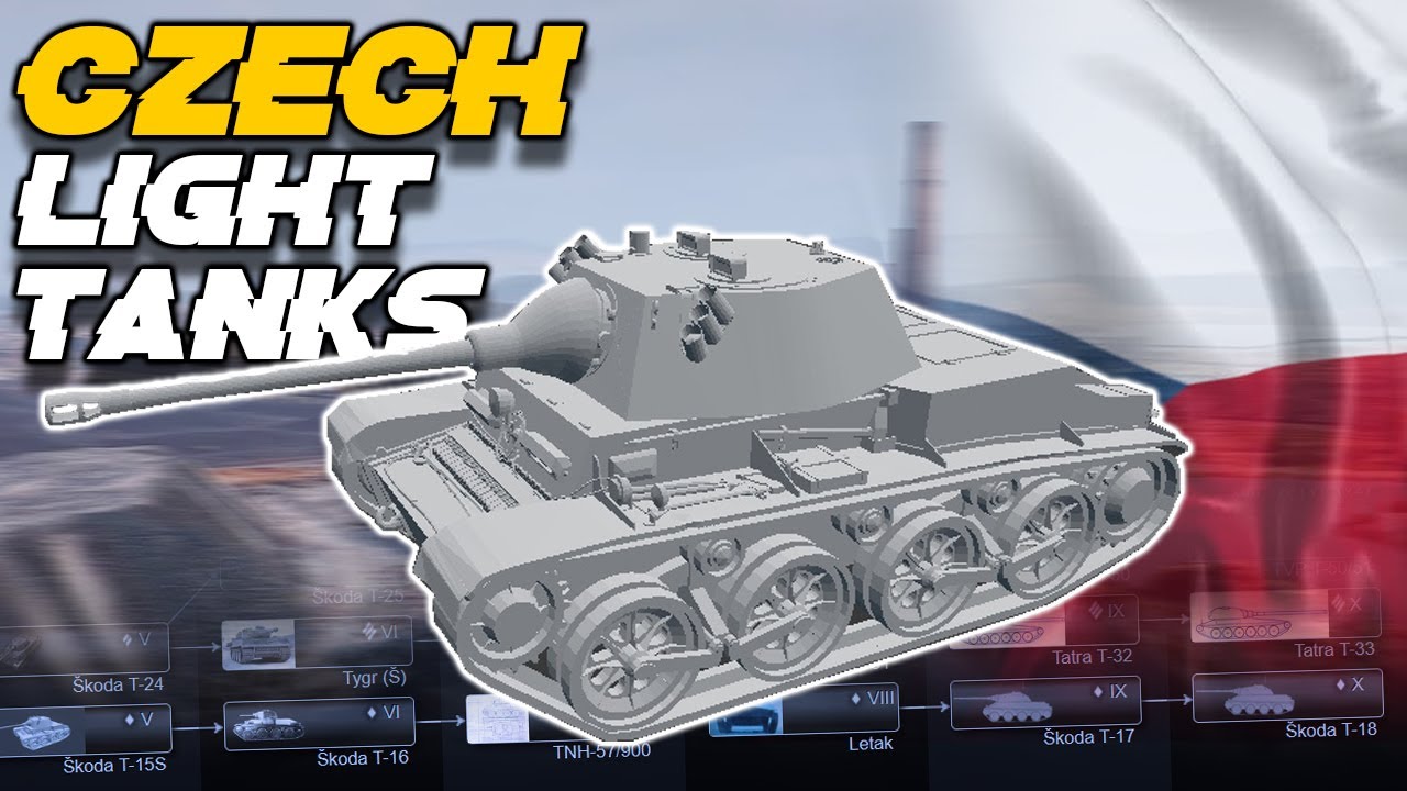 CZECHOSLOVAKIAN LIGHT TANKS! World of Tanks YouTube