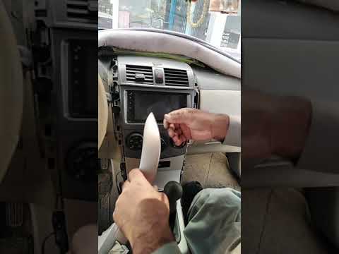 Toyota corolla 2010 remove stereo - YouTube