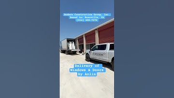 Window Delivery by Anlin #replacementwindows #anlin #moderncogroup