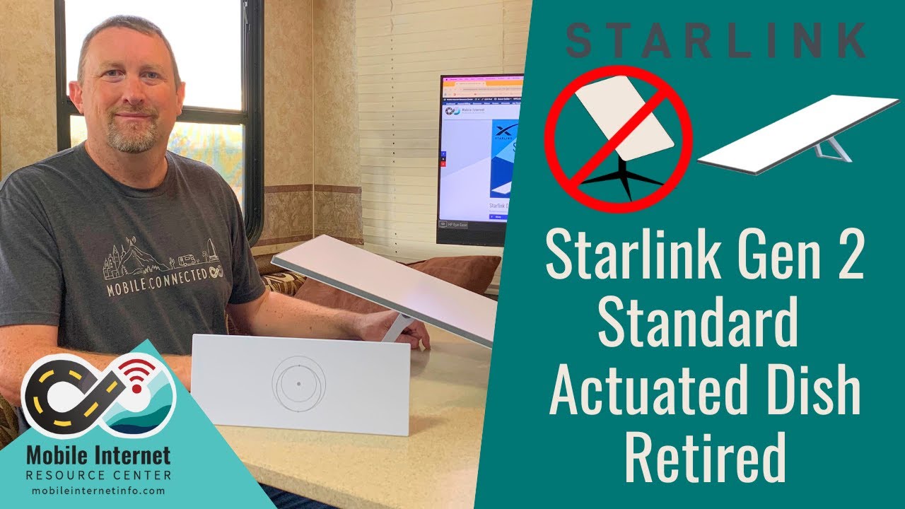 Starlink Discontinues the Gen 2 Standard Actuated Dish - Gen 3 Now 