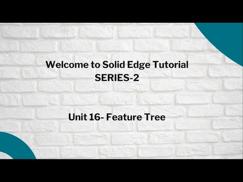 Unit-16 Feature Tree