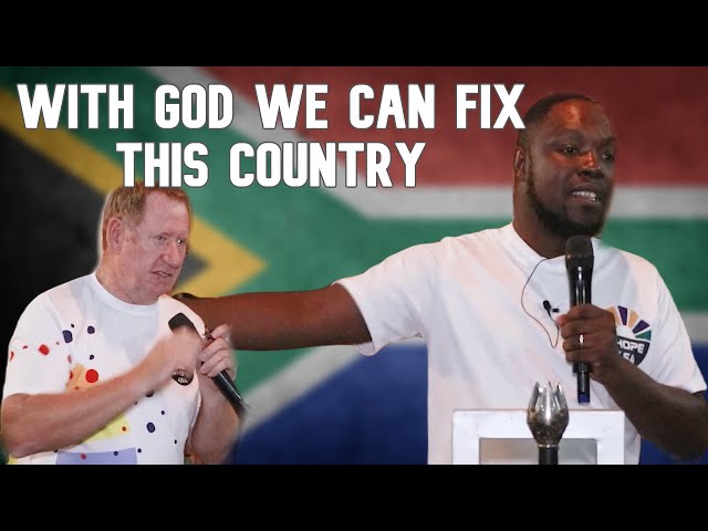 With God we can fix this country | Rooies Strauss & John Mathuhle class=