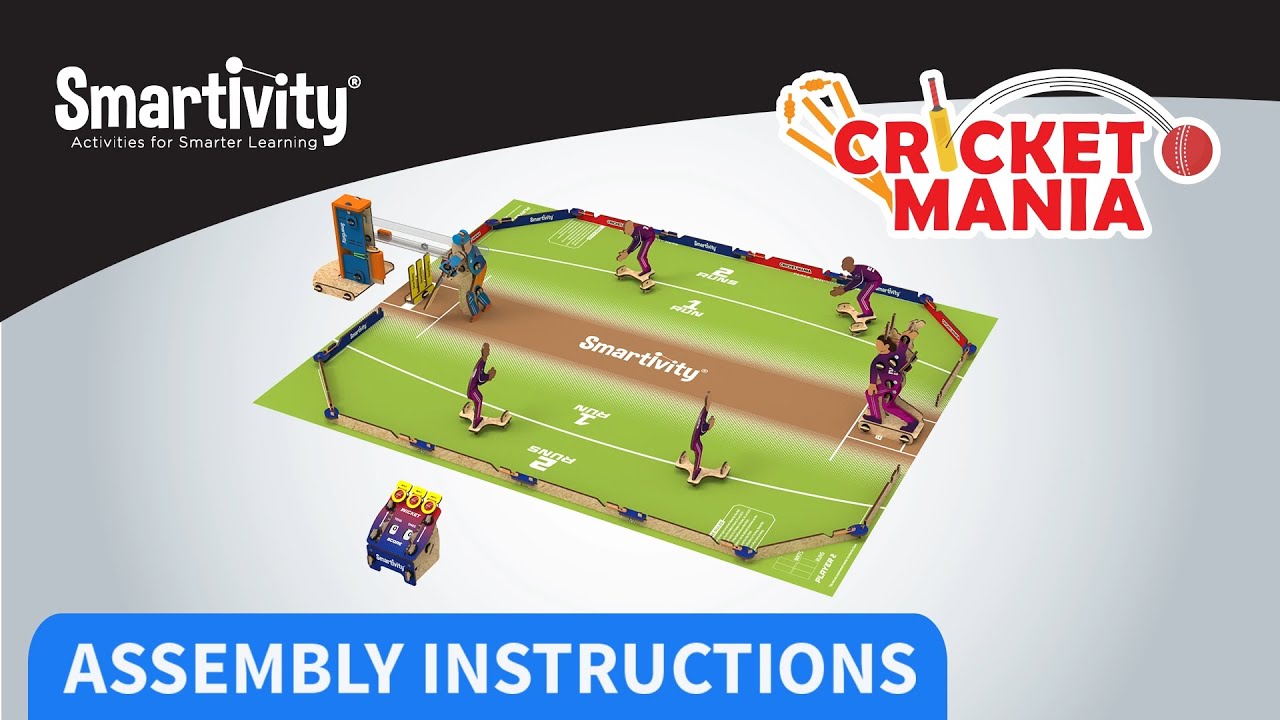 SMARTIVITY | Cricket Mania | How to Make