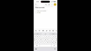 iOS 26 - Notes
