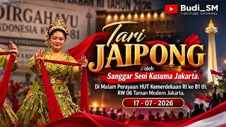 Download lagu Tari Jaipong di Malam Puncak Perayaan HUT Kemerdekaan RI ke 81 di RW 06 Taman Modern Jkt. 17/08/2026