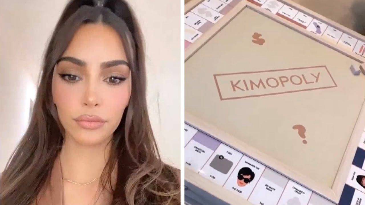 Kim Kardashian Gets CUSTOM Monopoly Board!