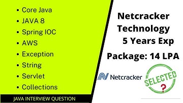 Netcracker Technology | technical round | java interview questions
