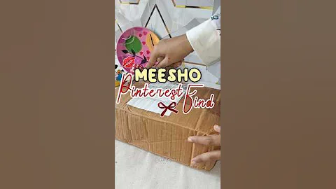 AESTHETIC MUG/SAUCER FROM MEESHO!! 🤍🤍 #unboxing #meesho #finds #pinterestyfinds #trending #shorts