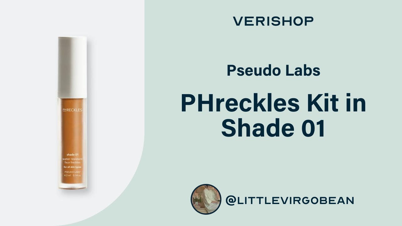 Pseudo Labs PHreckles Kit in Shade 01 Review
