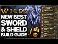 Monster Hunter Wilds - New Best OP Sword &amp; Shield Build - Highest Damage - AT Arkveld Set Guide!