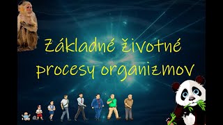 Základné životné procesy organizmov