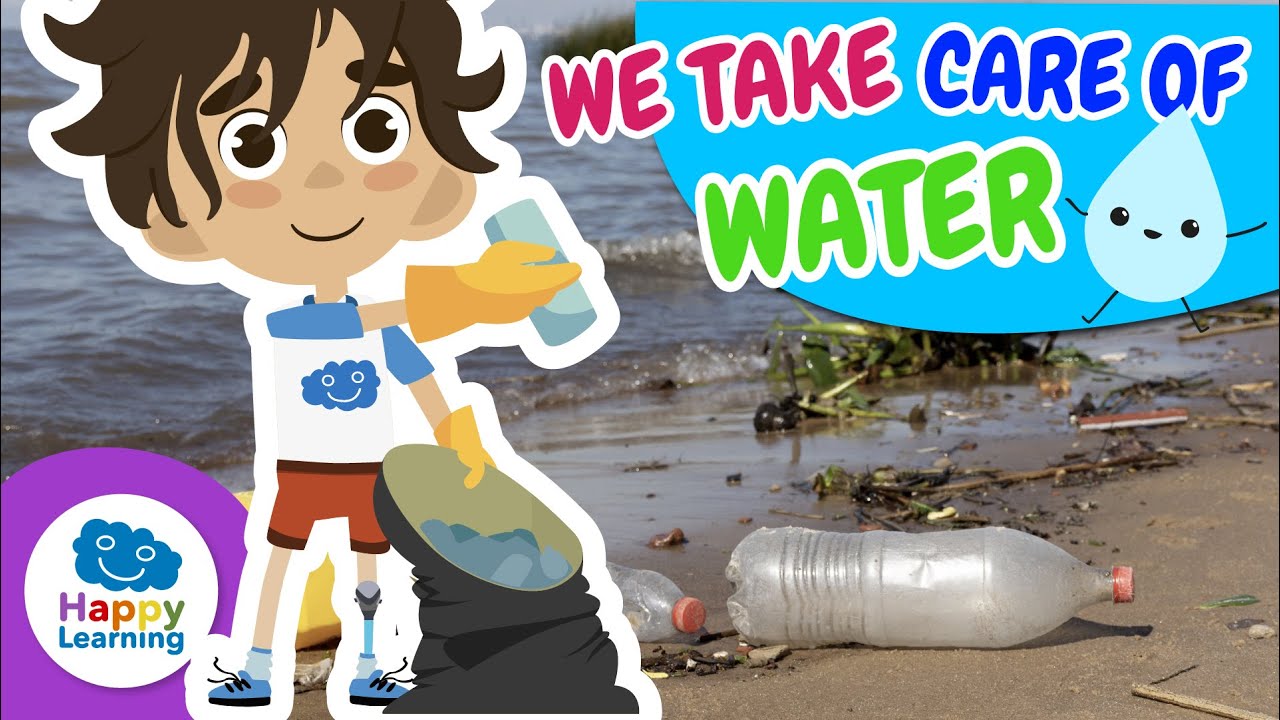 💧🌎 Let’s Take Care of Water | Educational Videos for Primary School Kids | @HappyLearningENG
