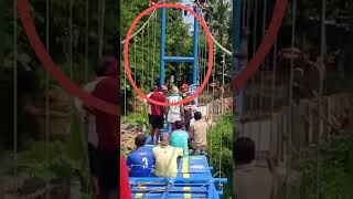 PROSES PEMBUATAN JEMBATAN GANTUNG  detik detik. ....