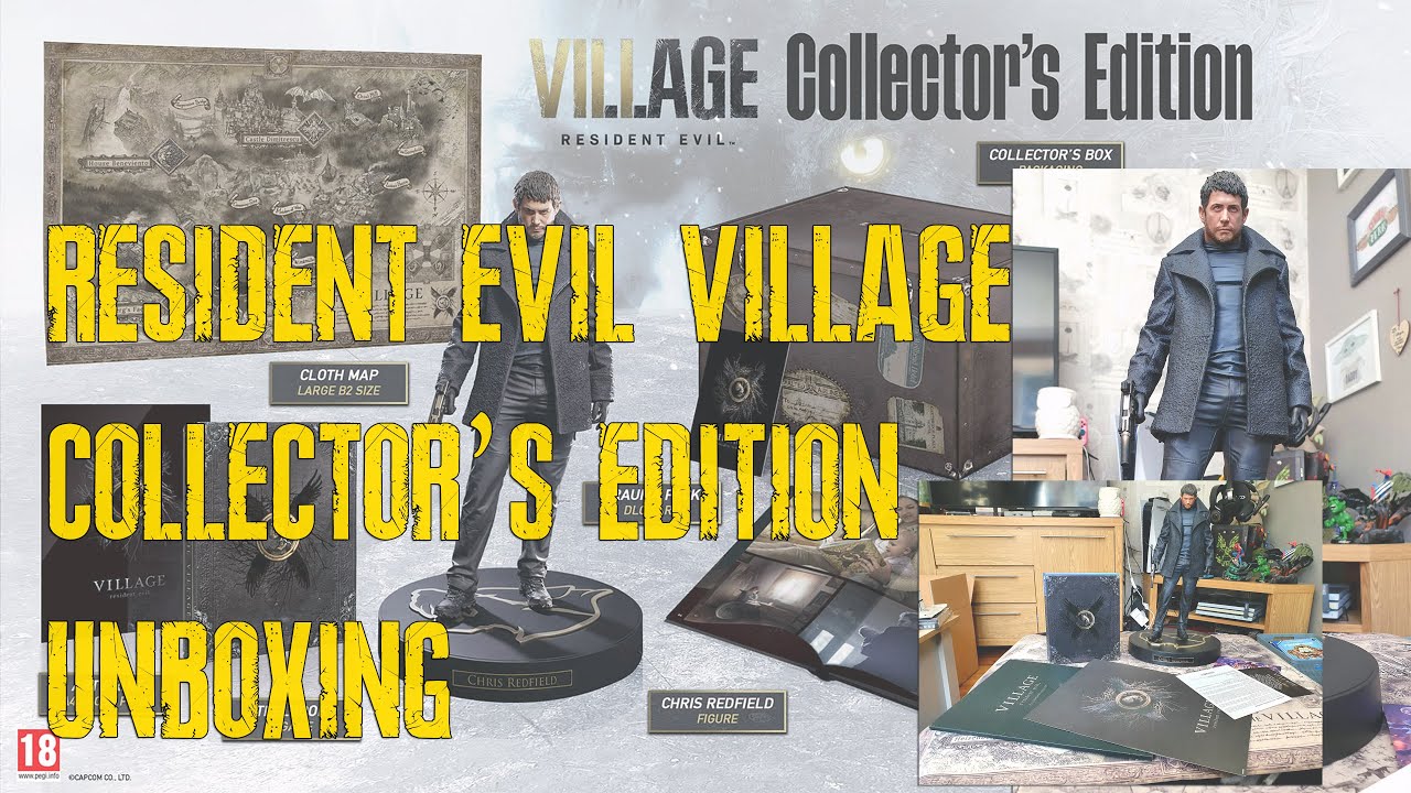 Resident Evil Village Collector's Edition Unboxing YouTube